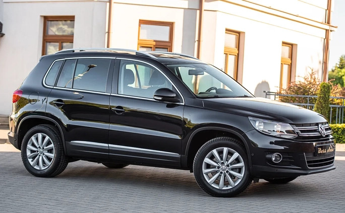 Volkswagen Tiguan cena 59900 przebieg: 194123, rok produkcji 2013 z Zator małe 407